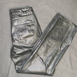 Zara Metallic Pants